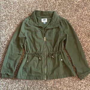 Dark Green Army Jacket